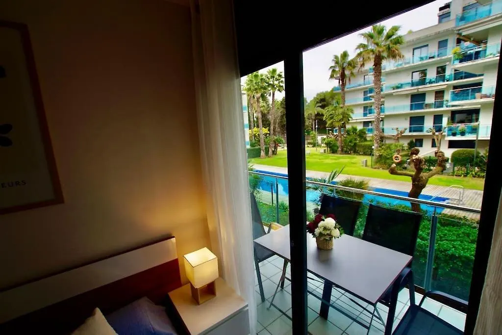 公寓 V&V Lloret-Apartamento Fenals Exclusivo Apartamento Para 6Pax Totalmente Renovado Con Piscina, Gimnasio, Parking Y Area Infantil 滨海略雷特