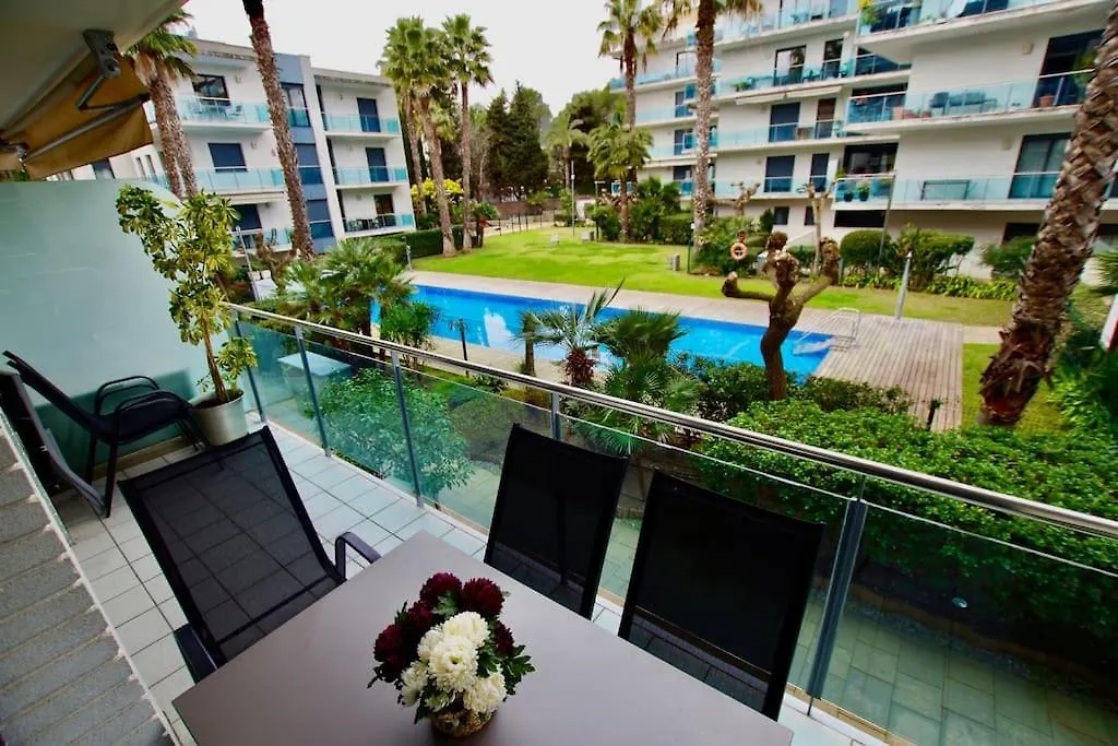 V&V Lloret-Apartamento Fenals Exclusivo Apartamento Para 6Pax Totalmente Renovado Con Piscina, Gimnasio, Parking Y Area Infantil Lloret de Mar